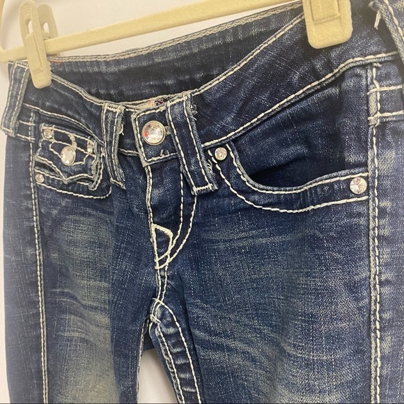 True Religion Womens Disco Julie Big T Jeans - Picture 10 of 13